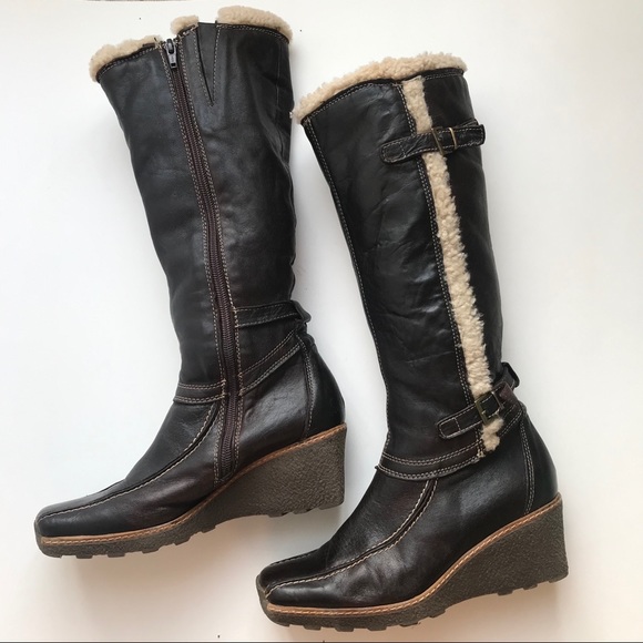 I LOVE ITALIAN SHOES Knee High Boots sz 5.5 - Picture 3 of 8